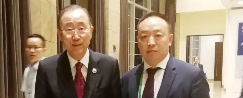 骚妇操逼...联合国第八任秘书长潘基文会见赵章栓会长